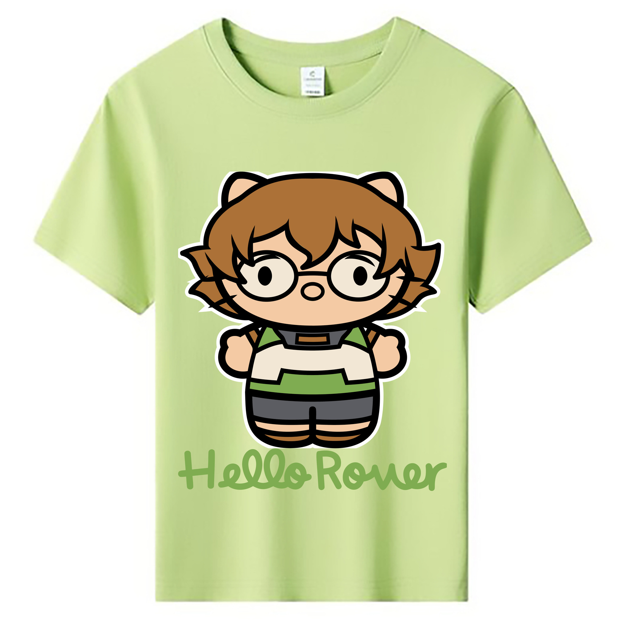 （画像用） Hello Kitty ハローキティ 綿100％キッズTシャツ（フロントプリント）